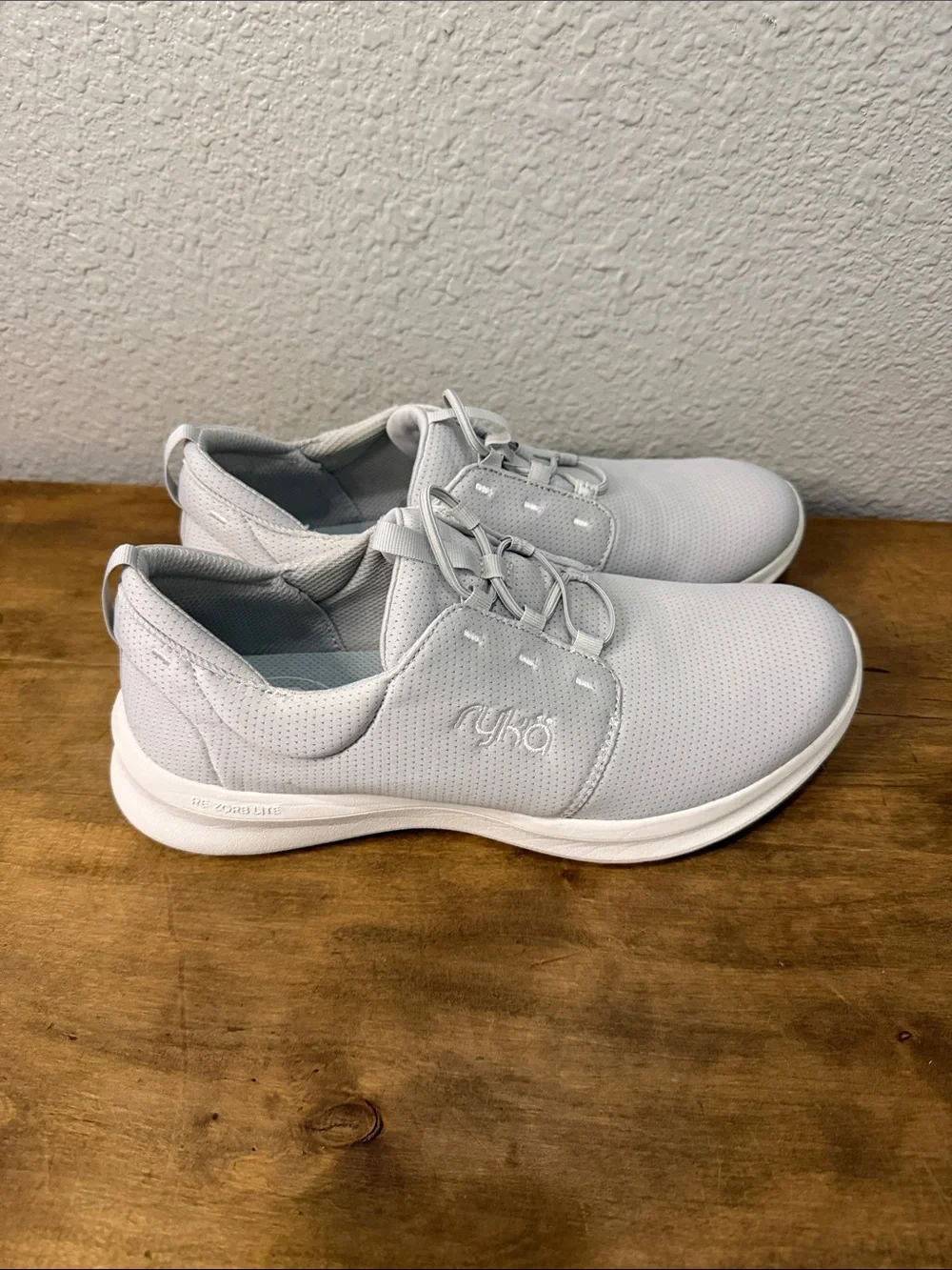 Ryka Light Gray Slip-On Athletic Sneakers size 9.5 M - Picture 3 of 7